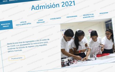 CRONOGRAMA DE EVALUACION VIRTUAL 2021 – I